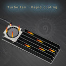 2X(Pcie Solid State Heatsink Radiator M.2 Radiator Ssd Aluminum Sheet Heat