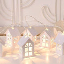 2M Led Garland Wood House Strings 10Leds Room Decor String Lamp Wedding Par