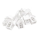 2M Led Garland Wood House Strings 10Leds Room Decor String Lamp Wedding Par