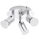 Modern Led Ceiling Light With Swiveling Light Spots 100V-220V Three Heads L