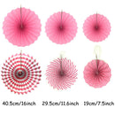 Hanging Paper Electric Fan Cover Wrapping Paper Flower Fan And Honeycomb Ba