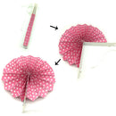 Hanging Paper Electric Fan Cover Wrapping Paper Flower Fan And Honeycomb Ba