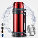 1.2L/1.6L Vacuum Cup Stainless Steel Tea Bottle Water Mug Cup Portable Thermos Sport