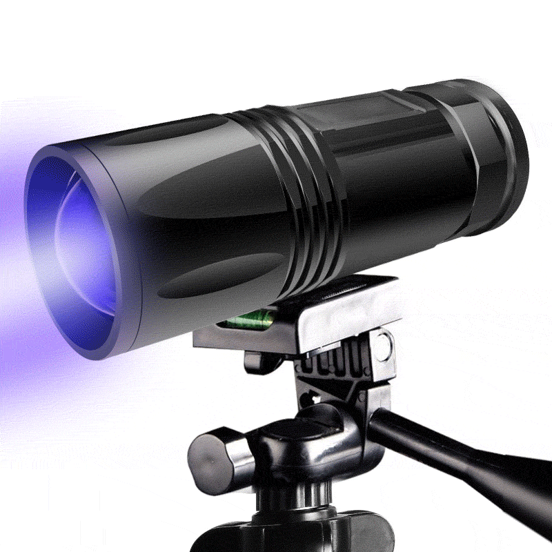 Xmund XD-FL5 300 Lumens Q5 LED High Brightness Fishing Lamp Waterproof Zoomable 2 Modes 4 Color Light USB Rechargeable Flashlight