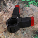 XANES Bicycle Clip Tail Light USB Rechargeable  Saddle Red Signal Safety Lamp Quick Installation