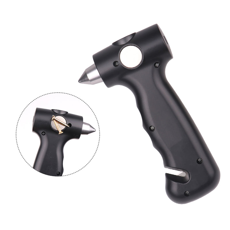 Multifunction EDC Tool USB 1200mAh Flashlight Hammers Cutter Magnetic Emergency Survival Tool