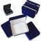 Velvet Square Earring Ring Cuff Links Storage Jewelry Packing Gift Box