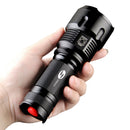 SHENYU YF1007 26650/AA Battery Zoom Flashlight 2000 Lumens 3 Modes Waterproof Torch Light Camping Hunting Portable Work Lamp