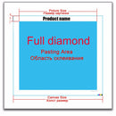 5D Diy Full Round Diamond Painting Mosaic "Cat Wearing Hat" Diamond Rhinest