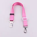 Plaid Dot Print Pets Puppy Seat Lead Leash Dog Harness Vehicle Seatbelt Pet V1Y4