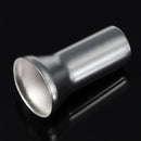 4 X TR414 Chrome Wheel Tyre Valve Caps Stem Covers 27mm 20mm Alloy Silver Set