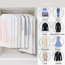 Moth Proof Garment Bags,Garment Cover,8 Pack Clear Garment Bags,Hanging Gar