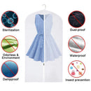 Moth Proof Garment Bags,Garment Cover,8 Pack Clear Garment Bags,Hanging Gar