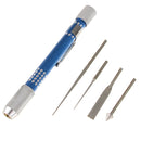 Handle Diamond Coated Tipped Reamer Beading Jewellers Work Tool Crafts Jewe
