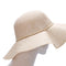 Summer Straw Hat Women Big Wide Brim Beach Hat Sun Hat Foldable Sun Block U D8O1
