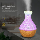 Mini Air Lamp Humidifier Ultrasonic Mist Aroma Diffuser Usb Essential Oil D