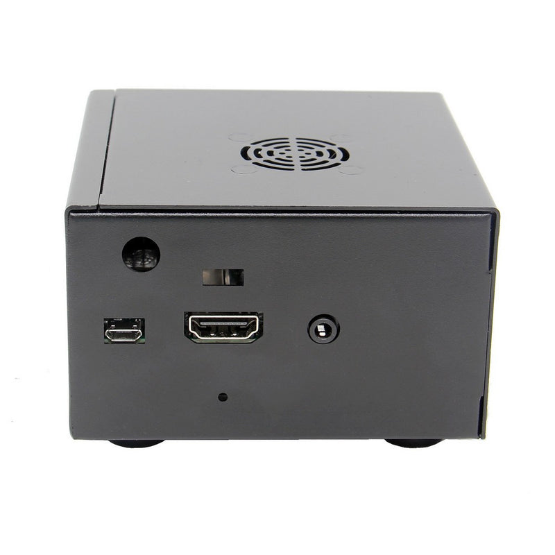 X850 V3.0 Matching Metal Case Enclosure + Power Switch + Cooling Fan for X870 / X860 / X735 Raspberry Pi Expansion Board