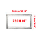 Multi Angle Measuring Ruler Stainless Steel Protractor Template Tool for DIY Crafts Layout