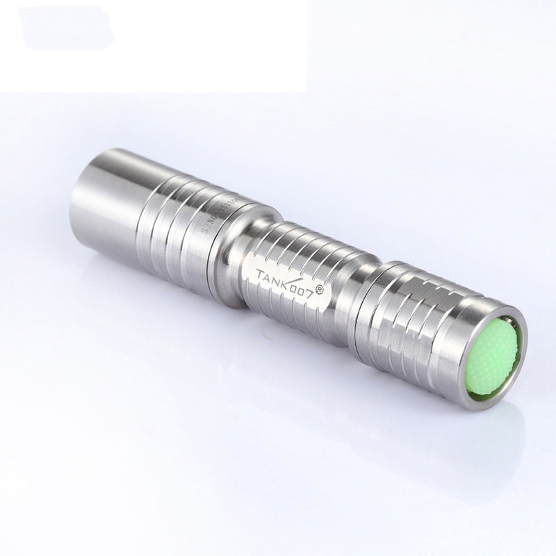 TANK007 E3 2Modes Waterproof LED Flashlight Outdoor Portable Flashlight AA/14500 Battery Led Torch