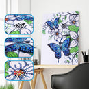 2Pcs/Set Special Shaped Butterfly Diamond Painting Diy 5D Diamond Embroider