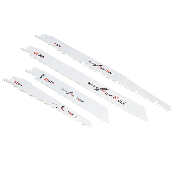 10Pcs Saw Blade Reciprocating Set Wood Metal Mutil Cutting Tool for Bosch Makita Hitach