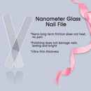 Glass Nail Shiner - Nano Glass Nail Files Crystal Nail Buffer Shine Polishe M1S6