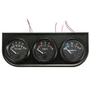 2 Inch 52mm Oil Pressure Volt Water Temp 3 Electronic Gauge Kits 8-16V LED Auto Car