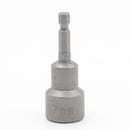 15 Pcs 5 Mm~19 Mm Professional Magnetic Nut Driver Set Metric Socket 1/4 In
