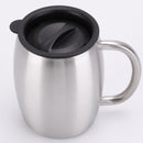 14Oz / 400Ml Stainless Steel Mug Coffee Mug Double Water Cup Travel Outdoor