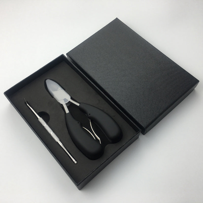 New Toe Nail Clippers 2Pc Nail Correction Nippers Clipper Cutters Dead Skin M3C9