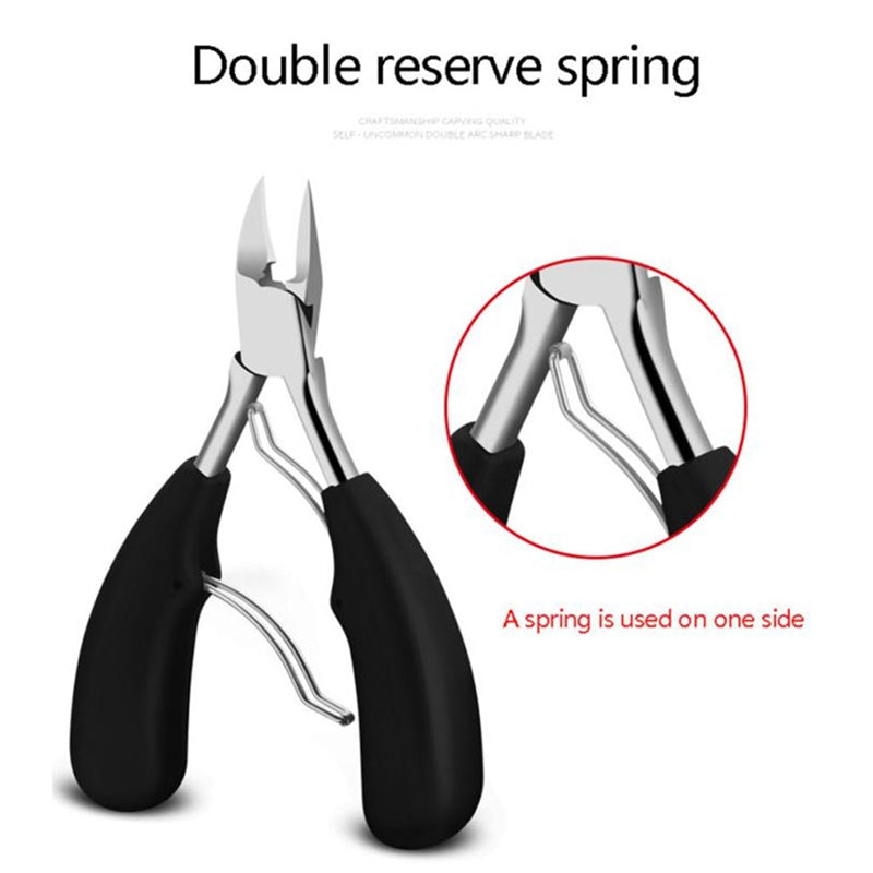 New Toe Nail Clippers 2Pc Nail Correction Nippers Clipper Cutters Dead Skin M3C9