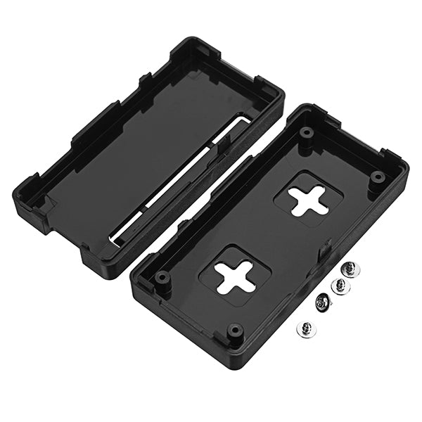 Black/Transparent Plastic GPIO Reference Case For Raspberry Pi Zero W/V1.3