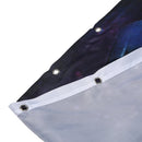 4 Piece Set African Ladies Bathroom Mat Curtain Set Non-Slip Base Carpet +