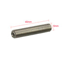 5Pcs/Set Anet A8 1.75Mm Teflon Throat Tube 0.4Mm Extruder Nozzle Print Head