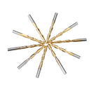 Drillpro 3.175mm Shank Spiral Ball Nose End Mill Cutter Tungsten Carbide Titanuim Coated Milling Cutter CNC Tool