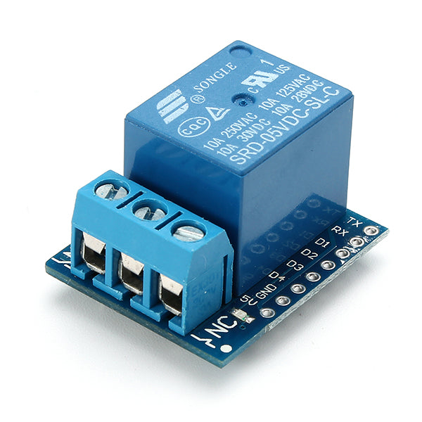 5Pcs DC 5V 1CH Relay Shield V2 Version 2 For WEMOS D1 Mini ESP8266 WiFi Module