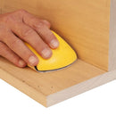 5 Inch Hand Sanding Block For Hook & Loop Sandpaper Hand Pad Polishing Pad  U1O8