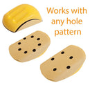5 Inch Hand Sanding Block For Hook & Loop Sandpaper Hand Pad Polishing Pad  U1O8