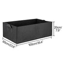 Large Plant Grow Bag Anti-Corrosion Vegetable Root Control Garden Bed Handl L5C5
