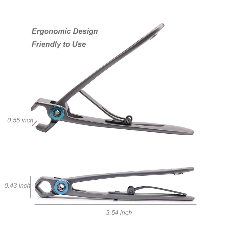 Nail Clipper Set Thick Toenail & Fingernail Cutter With Wide Jaw Opening St U6C6