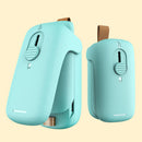 Loskii Mini Portable Vacuum Sealer Sealing Packages Plastic Close Bags and Sachet Vacuum Food Clips