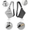 New Osoce Men Nylon Crossbody Shoulder Chest Thin Sling Casual Bag Satchel  W7R4