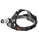 XANES 749 1200 Lumens T6+2 XPE Led Bicycle Headlight Infinite Zoom Outdoor Sports HeadLamp 4 Modes
