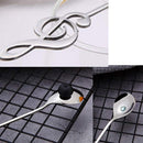 8Pcs Cute Music Theme Tea Stirring Spoon Coffee Spoon Stainless Steel Note  M6F4