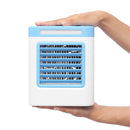 USB Portable Electric Mini Air Cooler 3 Modes Wind Speed Negative Ion Cooling Fan