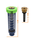 Horticulture Pure Copper Automatic Retractable Lawn Sprinkler, Garden Irrig