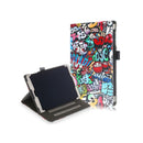 Folio Stand Tablet Case Cover for Samsung Galaxy Tab A 10.1 2019 T510 T515 - Doodle