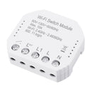 MoesHouse 90V-130V Wifi Smart Light Switch Diy Breaker Module Smart Life/Tuya APP Remote Control Works with Alexa Echo Google Home 2 Way Switch