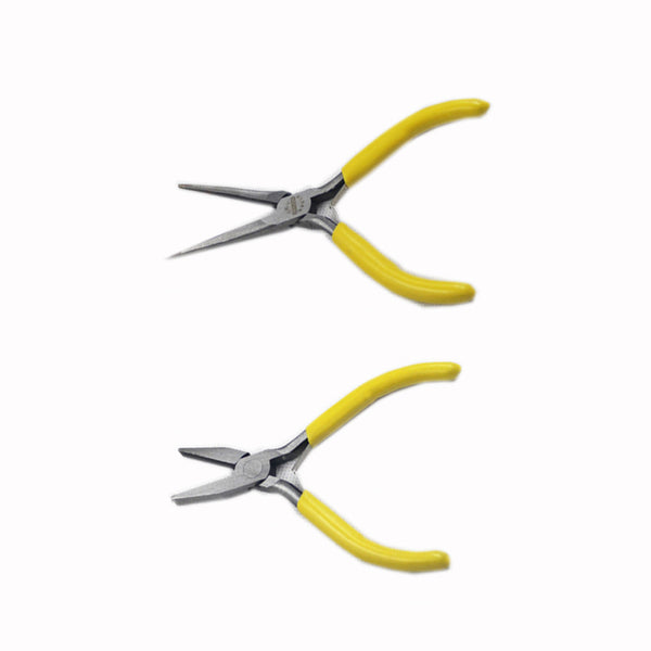 Multipurpose 3D Metal Puzzles Assembly Tool Point/Flat Mouth Pliers Tool
