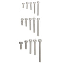 Suleve MXSS2 M2/M2.5/M3 Stainless Hex Socket Cap Head Screws Allen bolt Nut Assortment Kit 300pcs